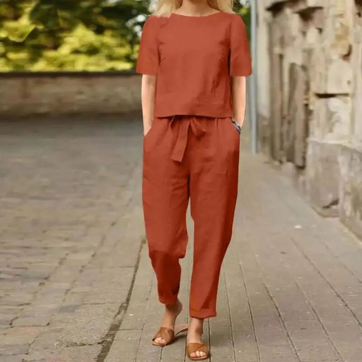 Viunaxa | Ensemble Pantalon Large Femme