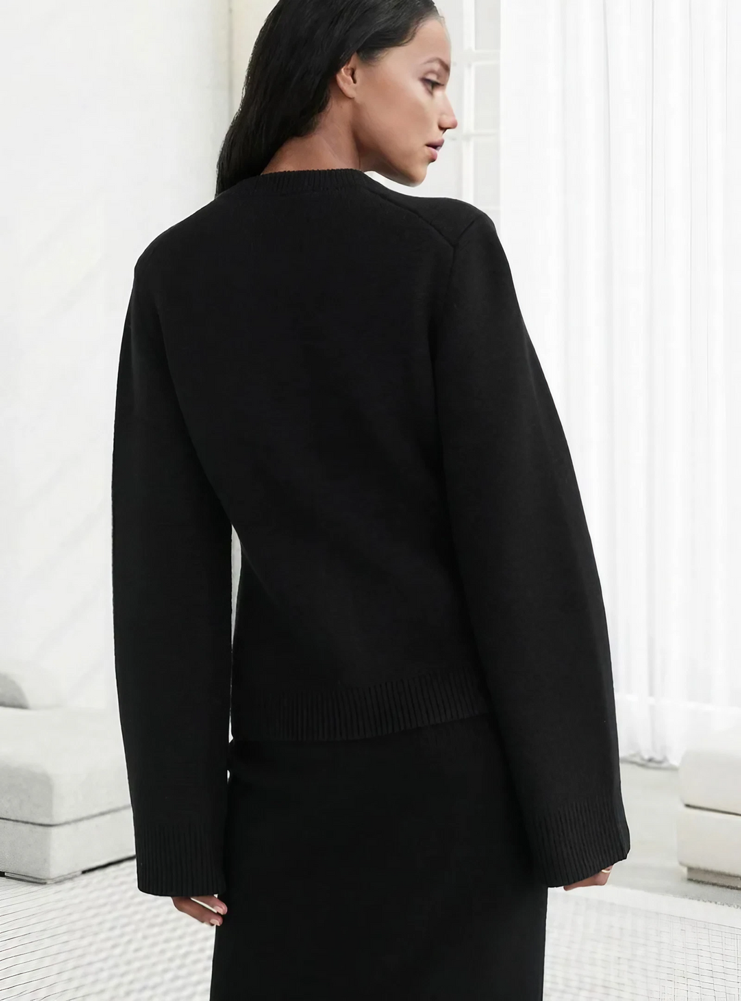 Leriala | Cardigan doux avec boutons