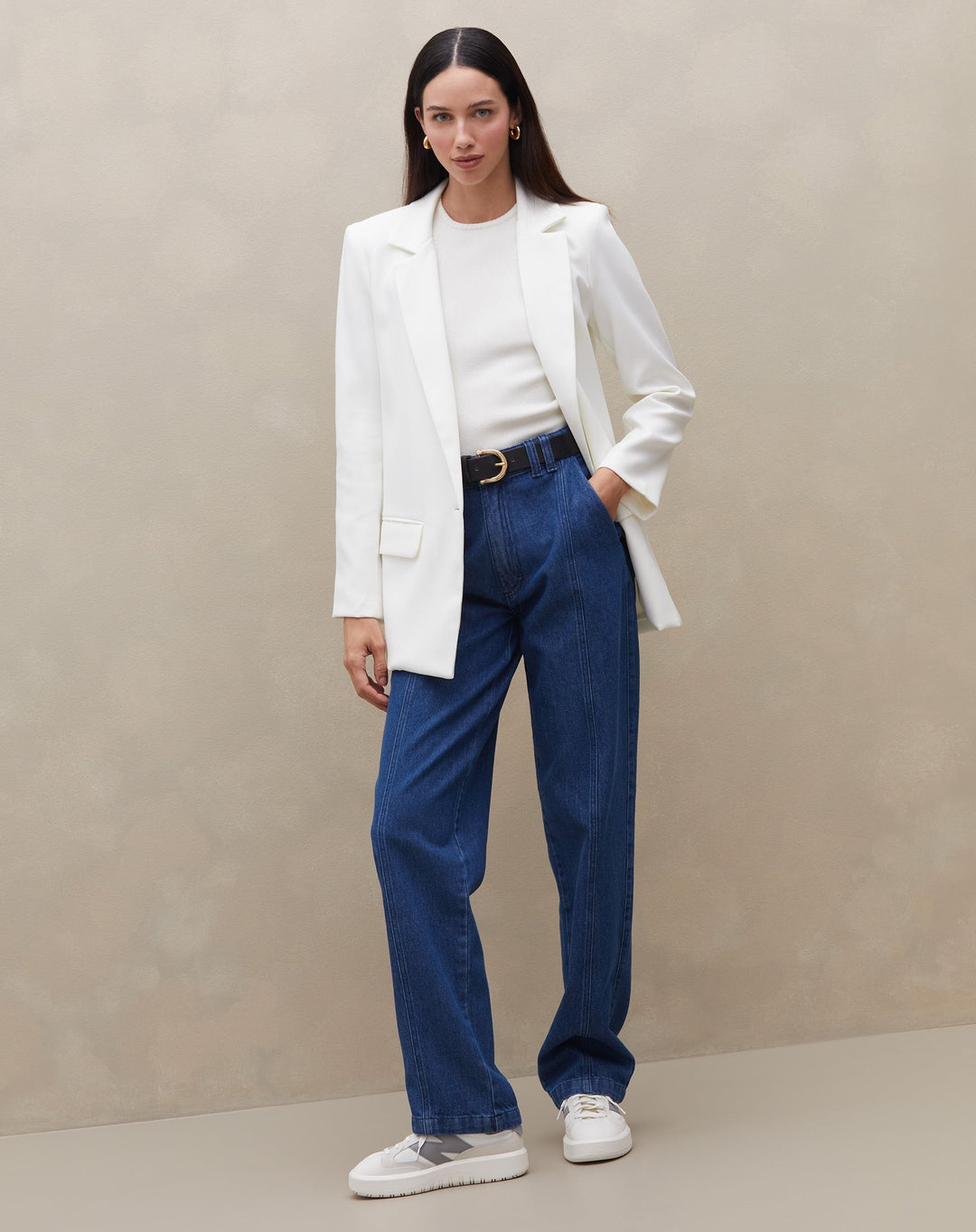 Nilinexa | Pantalon Droit Moderne Pour Femmes