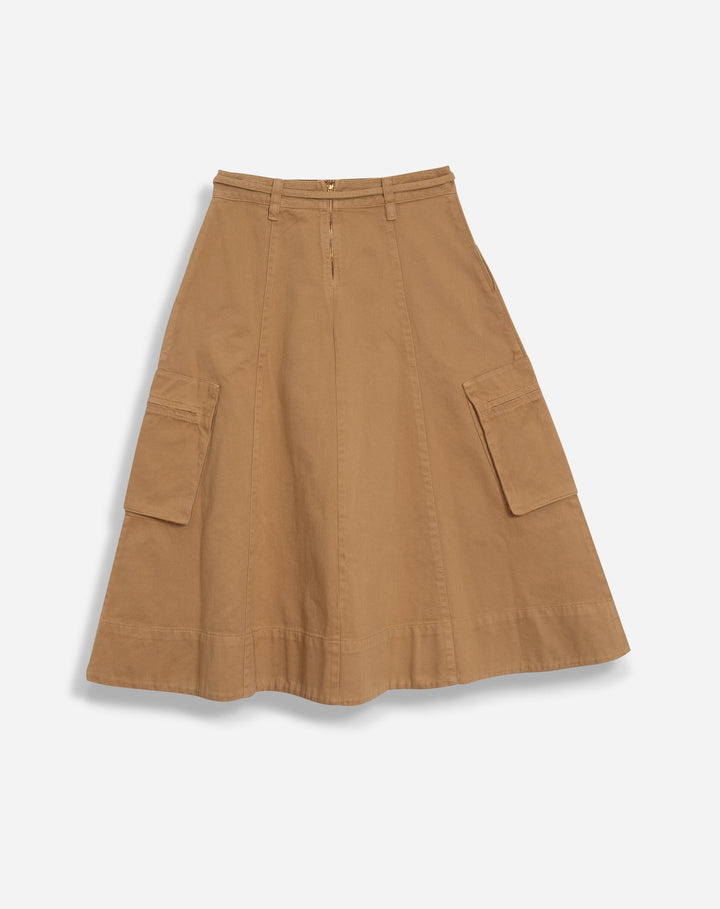 Neettara | Jupe Midi Utilitaire pour Femmes