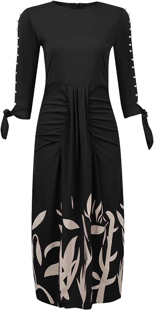 Vaaynexa | Robe de mode à imprimé floral