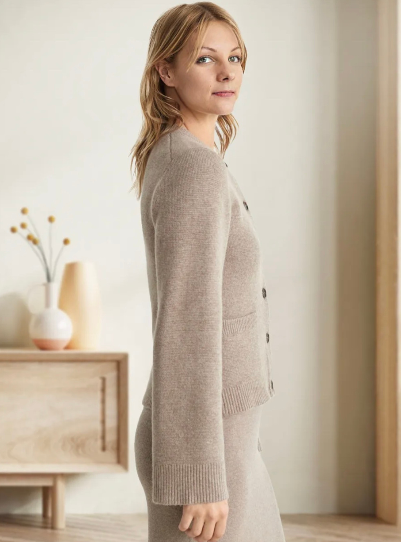 Leriala | Cardigan doux avec boutons