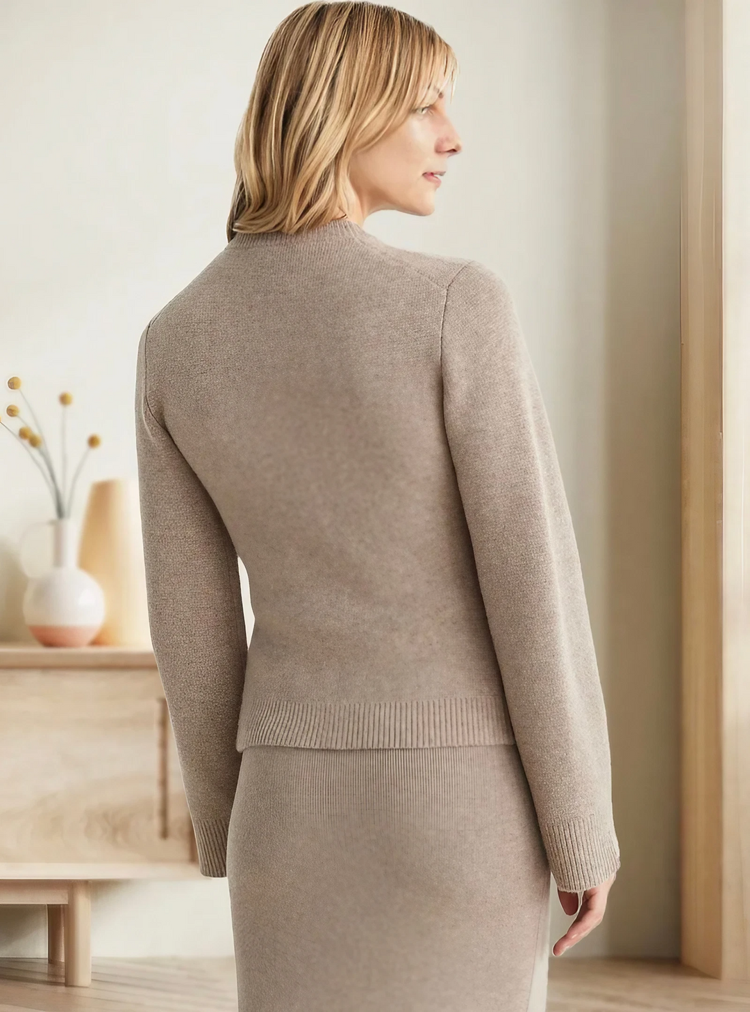Leriala | Cardigan doux avec boutons