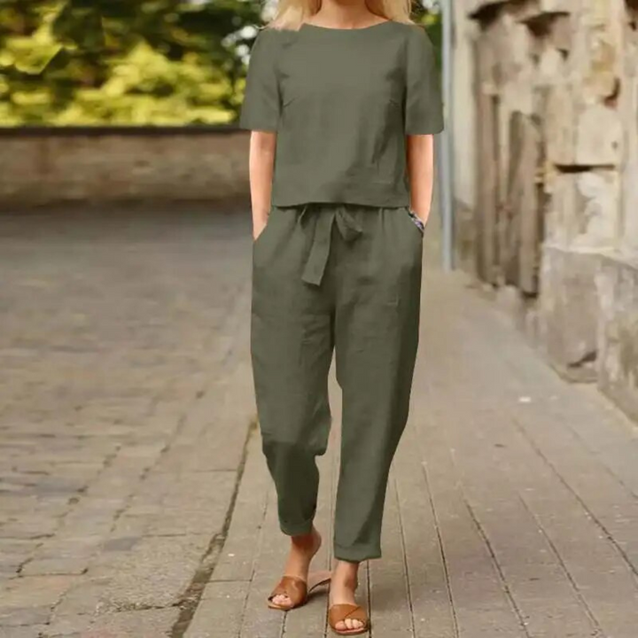 Viunaxa | Ensemble Pantalon Large Femme