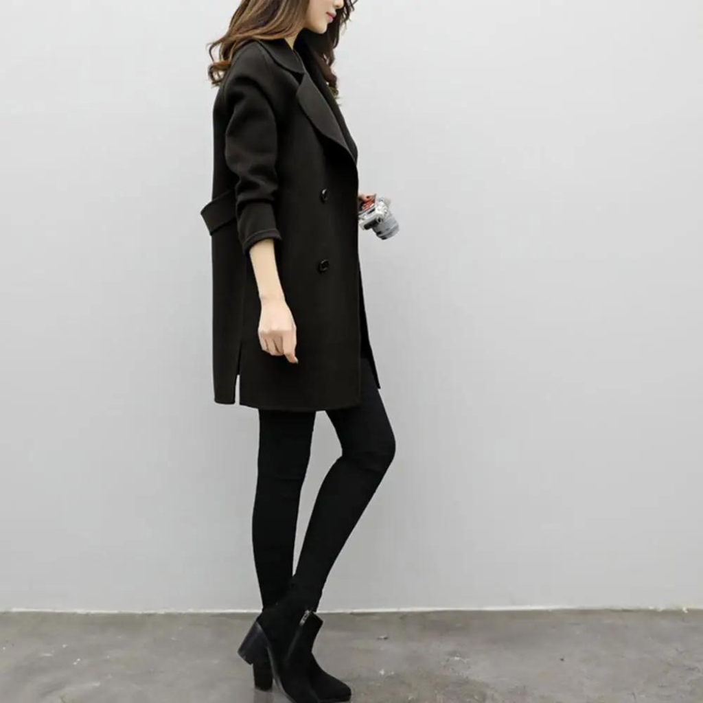 Luinara | Manteau Slim En Laine Pour Femmes