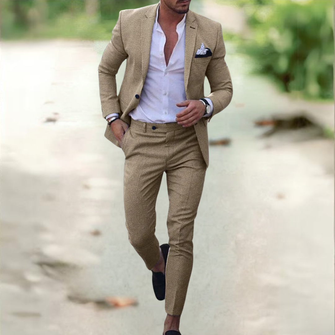 Vaorael | Costume Deux Pièces Tendance pour Hommes