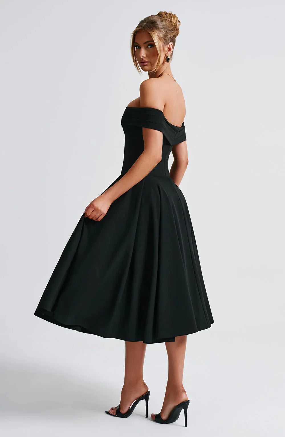 Eirala Chic Midi Robe cocktail – Hilf