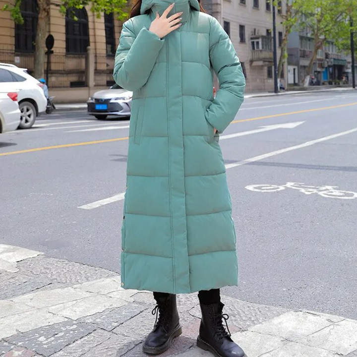 Veayama | Parka Long manteau d'hiver matelassé pour femmes