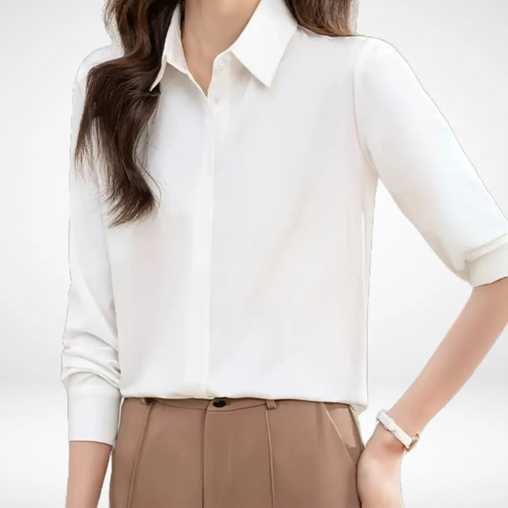 Vaonnaxa fluide à col chemise pour Femme – Nanette
