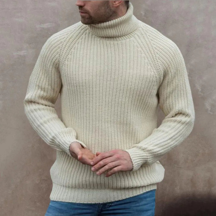 Oaynen | Pull col roulé élégant pour hommes