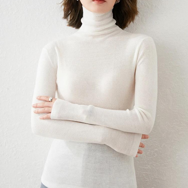 Muenasa | Pull Gola Haute Élégant Pour Femmes