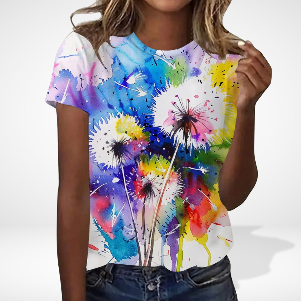 Noonnaxa imprimé floral aquarelle éclatant pour Femme – Karlie