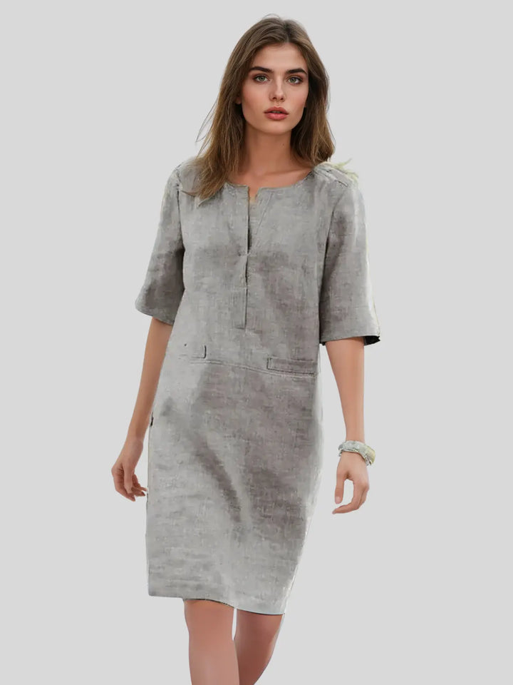 Veosiaxa Sommer Midi Kleid – Hauzini