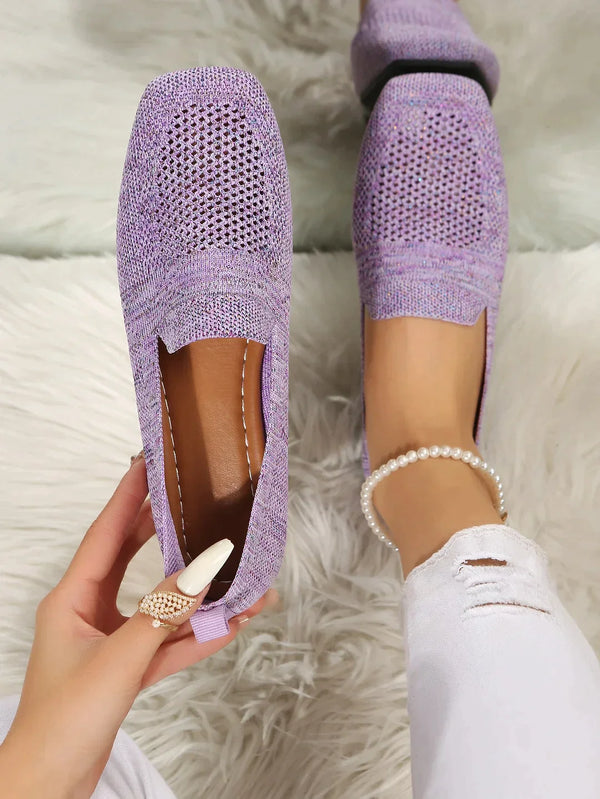 Muria | Chaussures plates basses d'été à bout rond pour femmes
