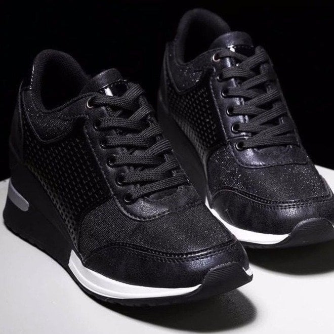 Raunara | Chaussures de sport orthopédiques à talon compensé