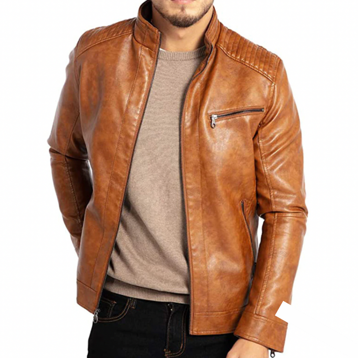 Nienam | Veste en Cuir Élégante pour Hommes