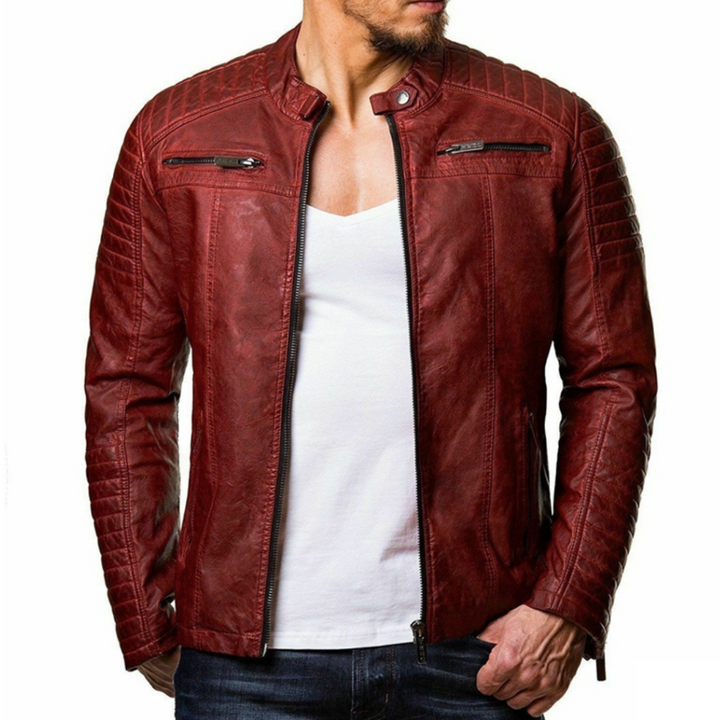 Nienam | Veste en Cuir Élégante pour Hommes