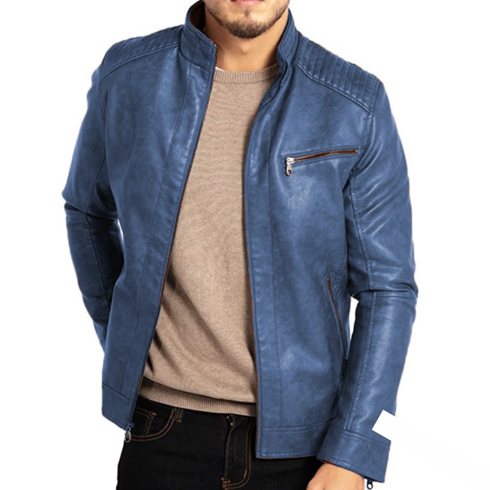 Nienam | Veste en Cuir Élégante pour Hommes
