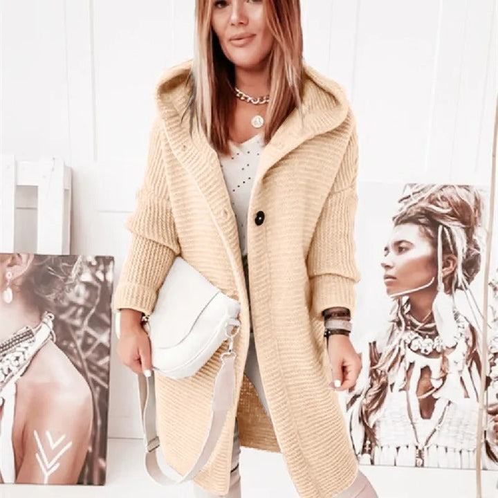 Eayana | Cardigan en cachemire à capuche pour femmes
