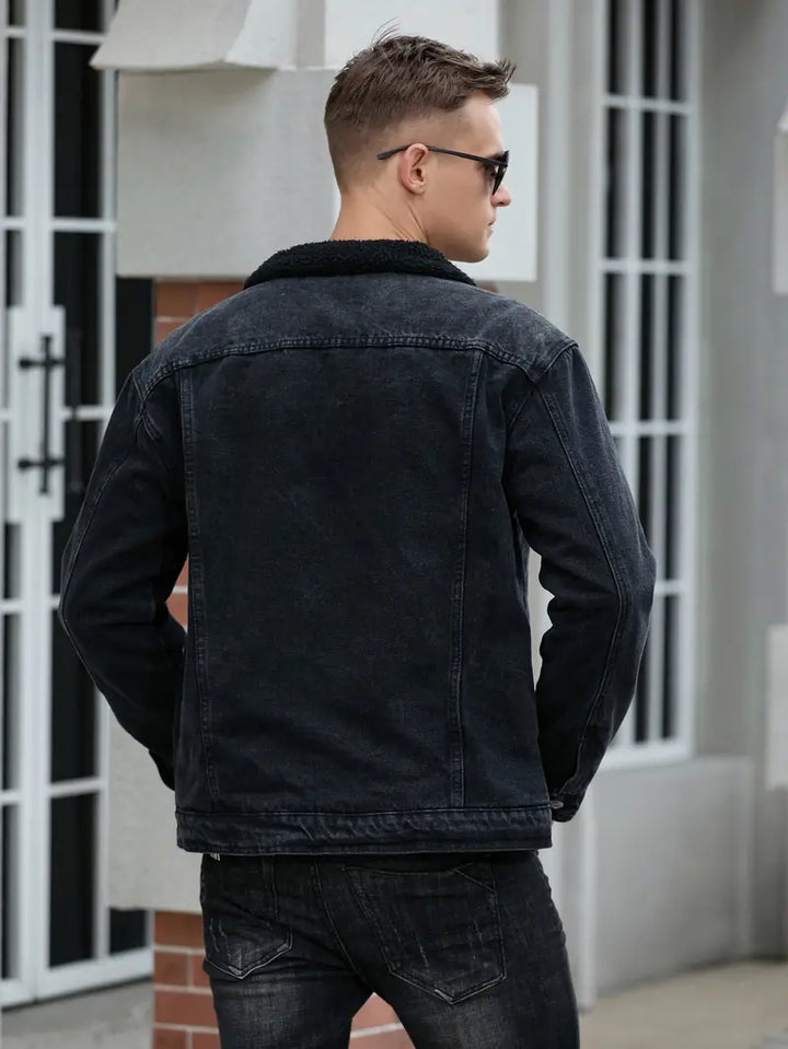 Lilines | Veste Denim Casual pour Hommes