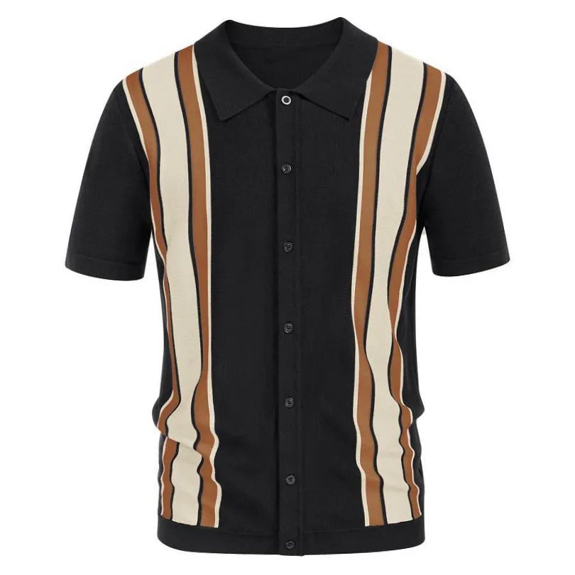 Veaynes | Menswear Polo en maille à manches courtes