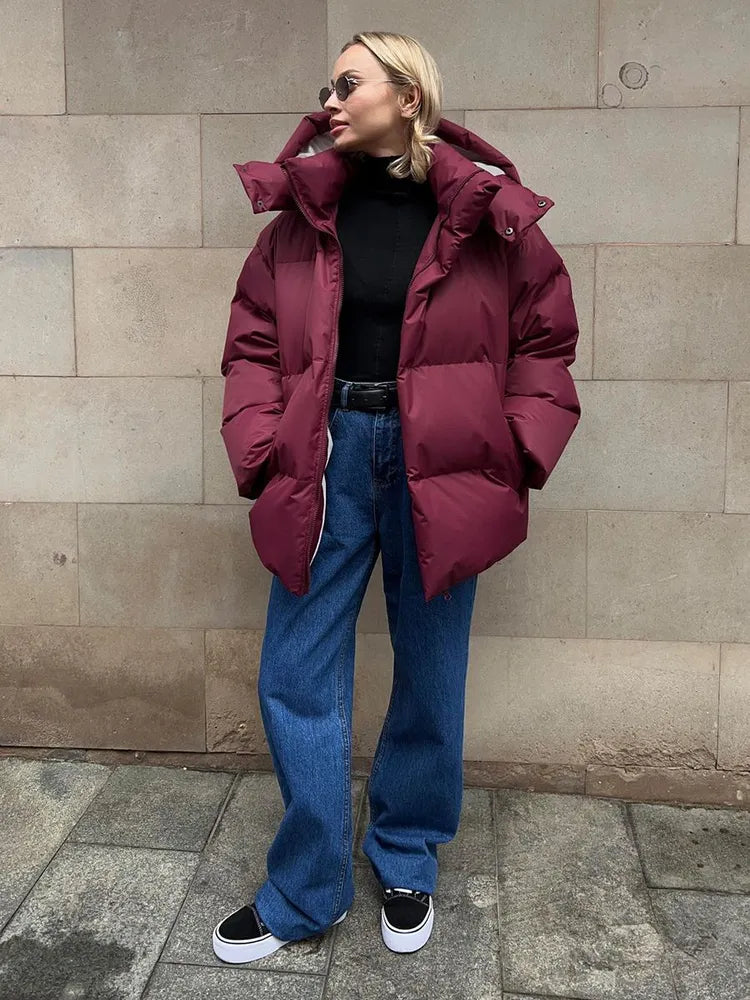Siirara | Veste bouffante de luxe d'hiver