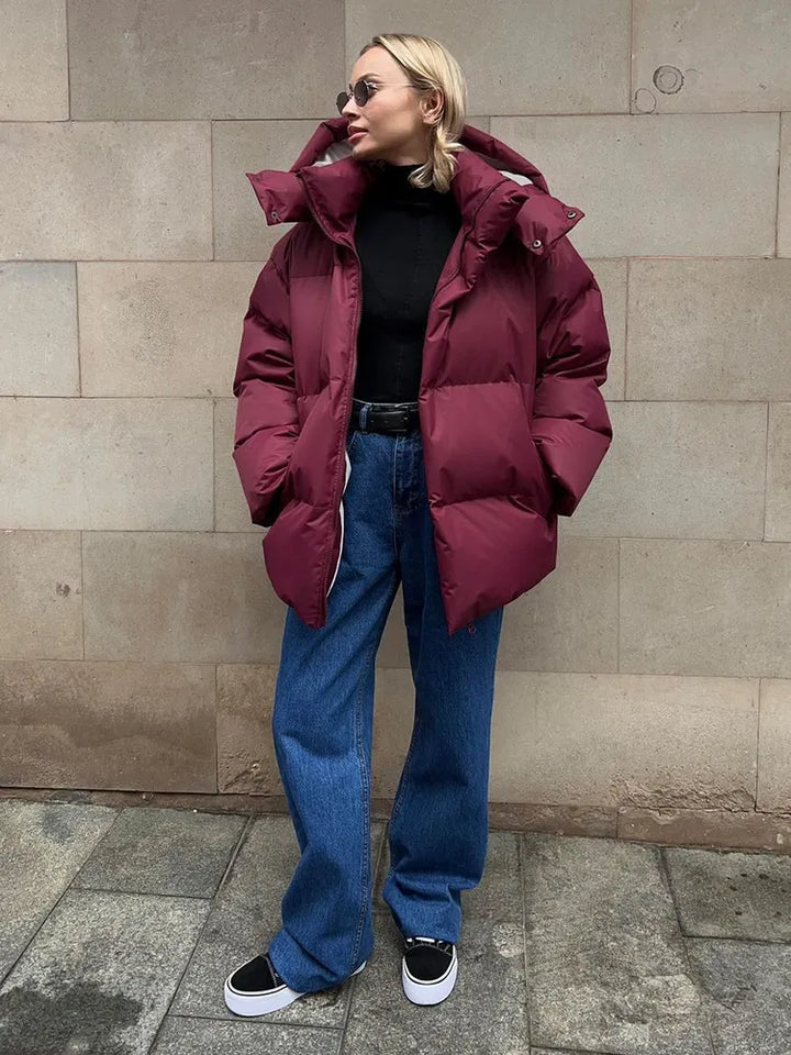 Siirara | Veste bouffante de luxe d'hiver