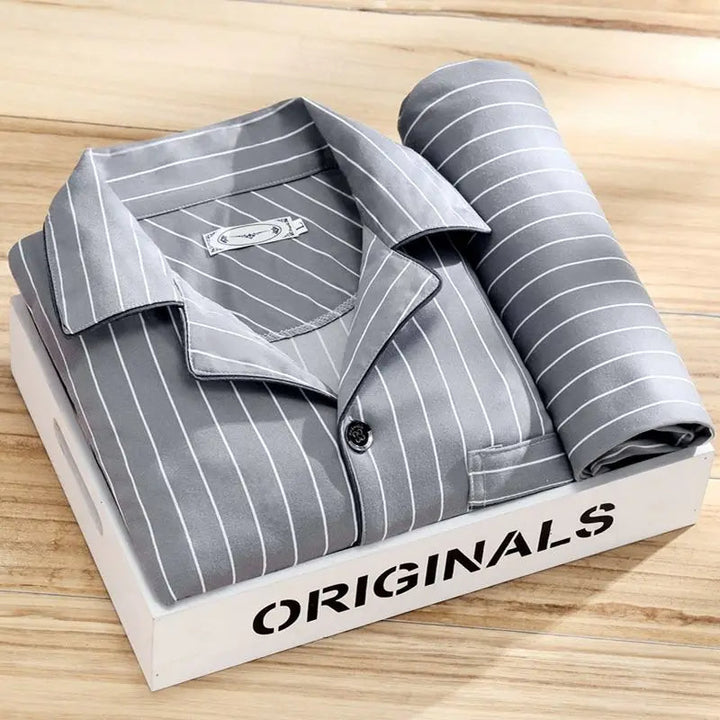 Neorar | Pyjama rayé élégant et confortable pour hommes