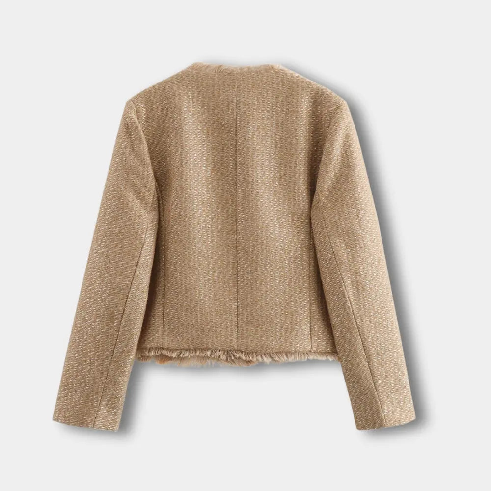 Mounaxa mi-saison femme à poches plaquées – Estelle