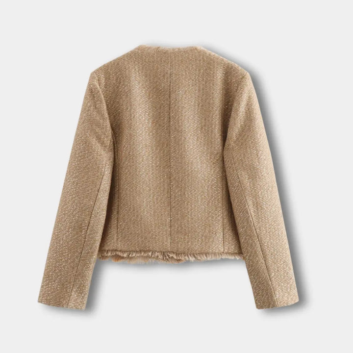 Mounaxa mi-saison femme à poches plaquées – Estelle