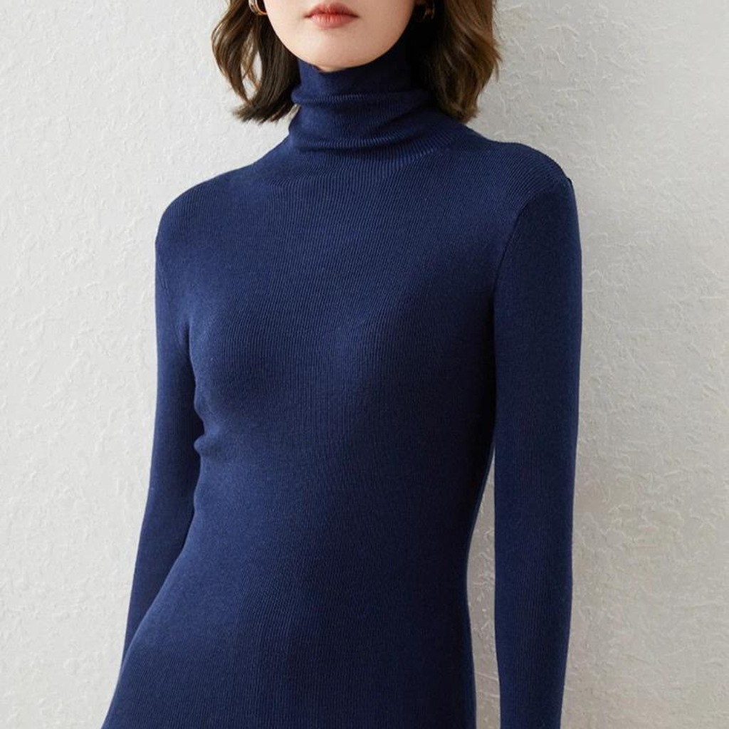 Muenasa | Pull Gola Haute Élégant Pour Femmes
