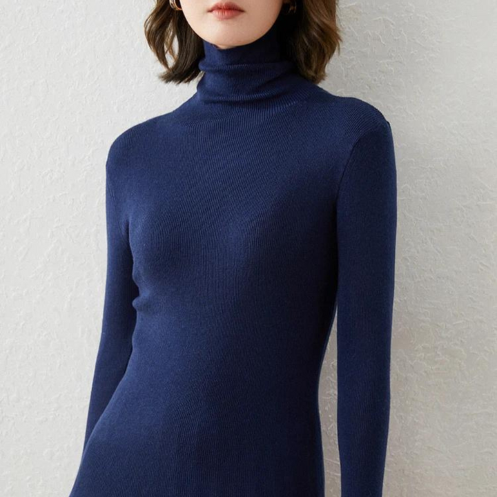 Muenasa | Pull Gola Haute Élégant Pour Femmes