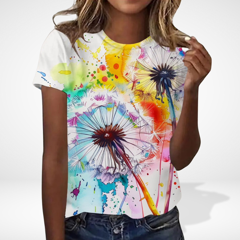 Noonnaxa imprimé floral aquarelle éclatant pour Femme – Karlie