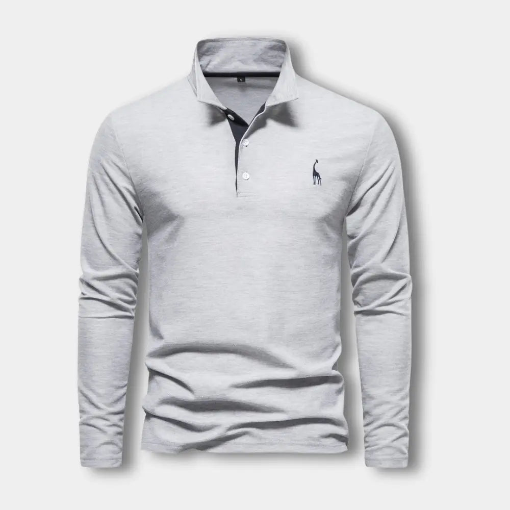 Niorar manches longues avec col ouvert contrasté pour Homme – Spence