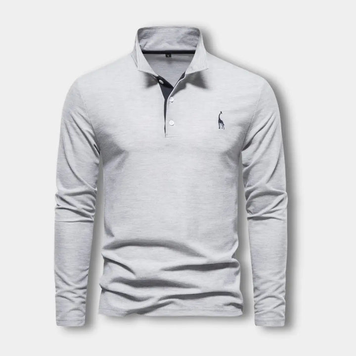 Niorar manches longues avec col ouvert contrasté pour Homme – Spence