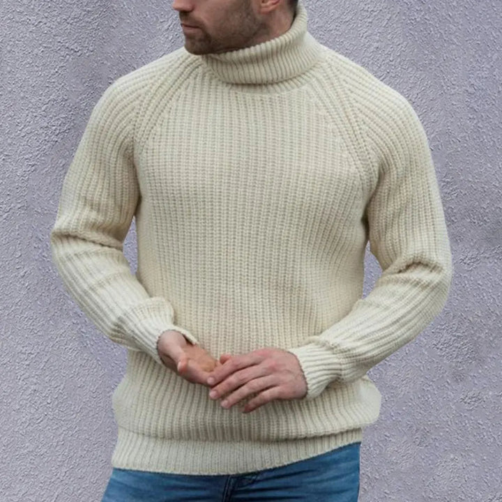 Oaynen | Pull col roulé élégant pour hommes