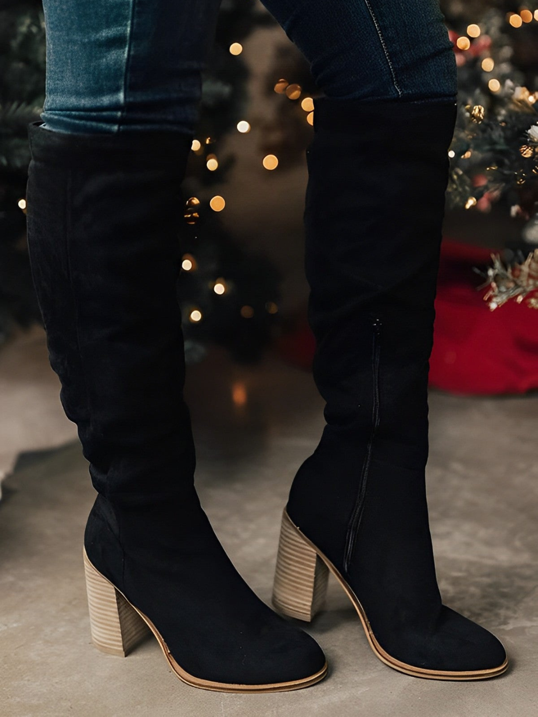 Vievala | Bottes hautes élégantes à talons pour femmes