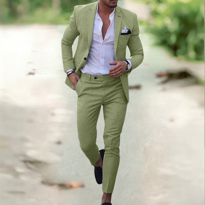 Vaorael | Costume Deux Pièces Tendance pour Hommes