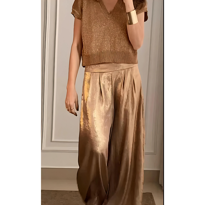 Raarra | Pantalon élégant à taille haute