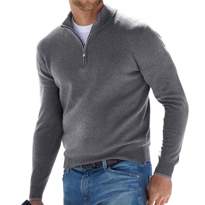 Oanax | Pull zippé moderne pour hommes