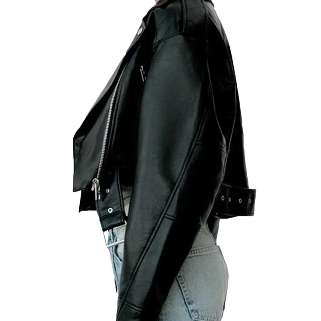 Naevasa | Veste Slim En Cuir Pour Femmes