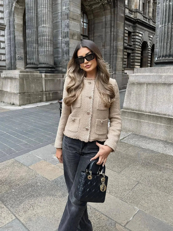 Aoraera | Veste Tweed Élégante pour Femmes
