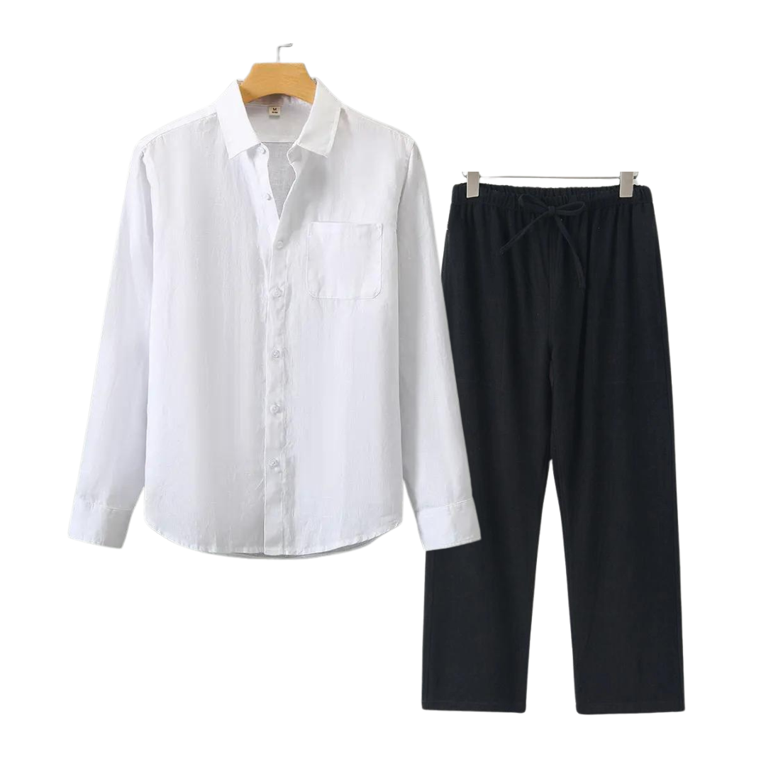 Saunan | Chemise Décontractée Été Homme