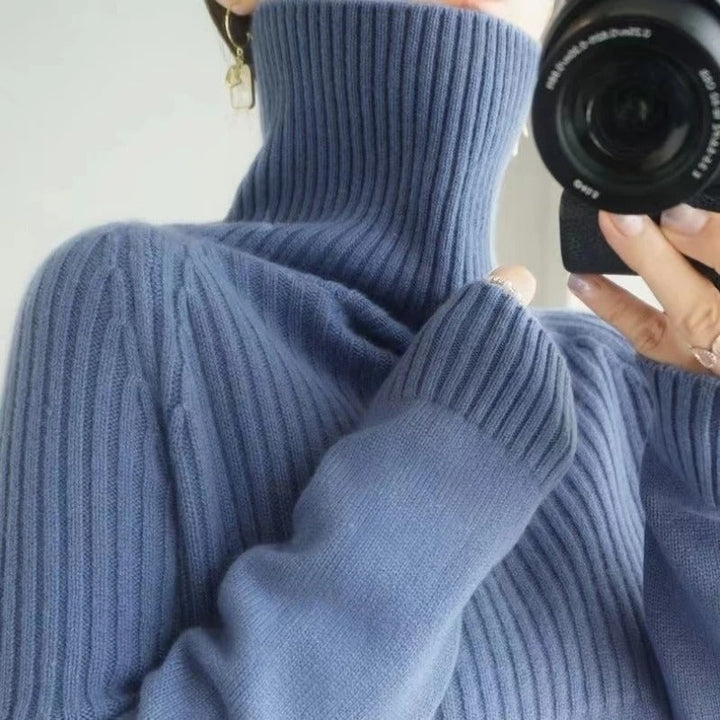 Selinesa | Pull col roulé doux et chic pour femmes