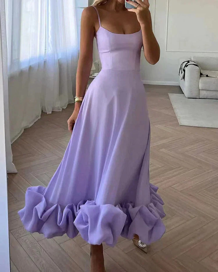 Luenana | Robe de fête mi-longue