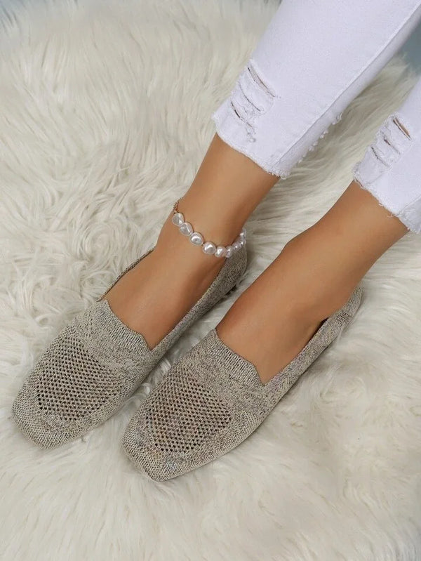 Muria | Chaussures plates basses d'été à bout rond pour femmes