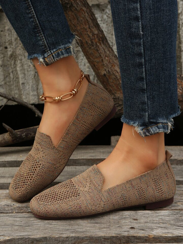 Muria | Chaussures plates basses d'été à bout rond pour femmes