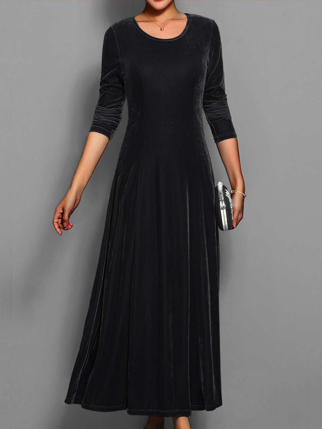 Lainama | Robe mi-longue élégante pour femmes