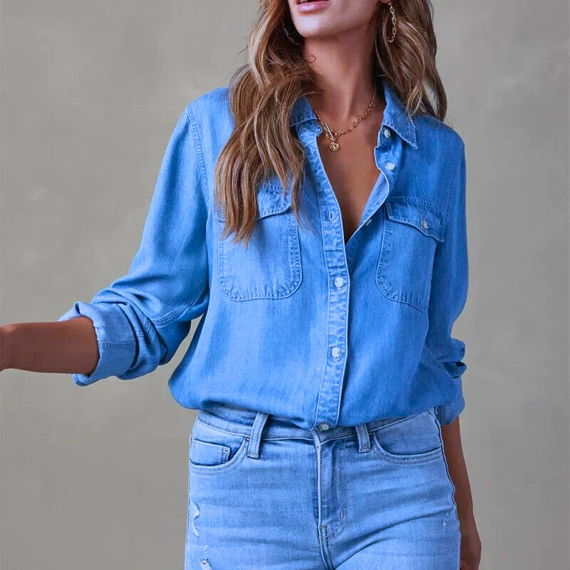 Nelinesa | Blouse en jean pour femmes