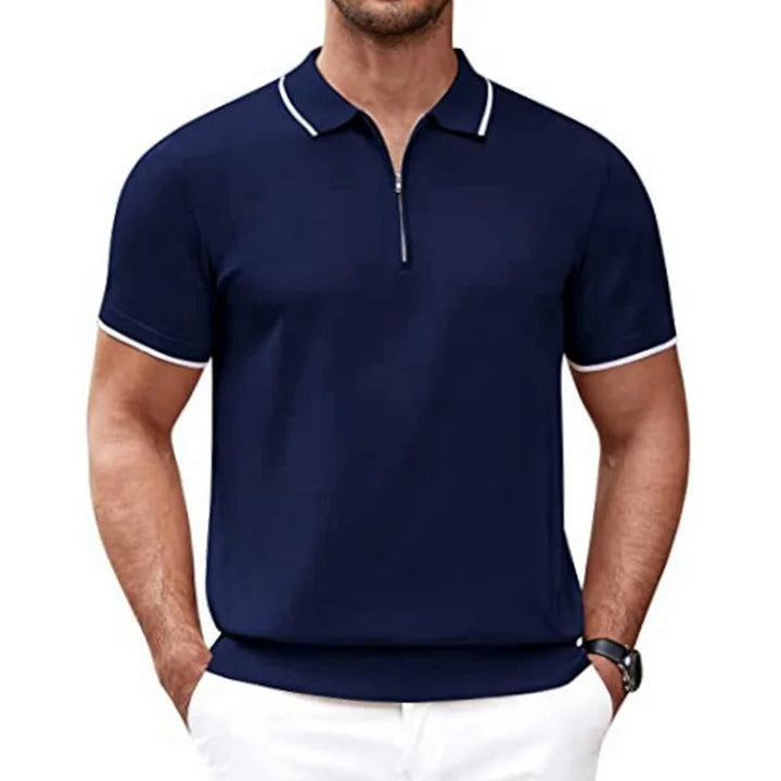 Veaynes | Menswear Polo en maille à manches courtes